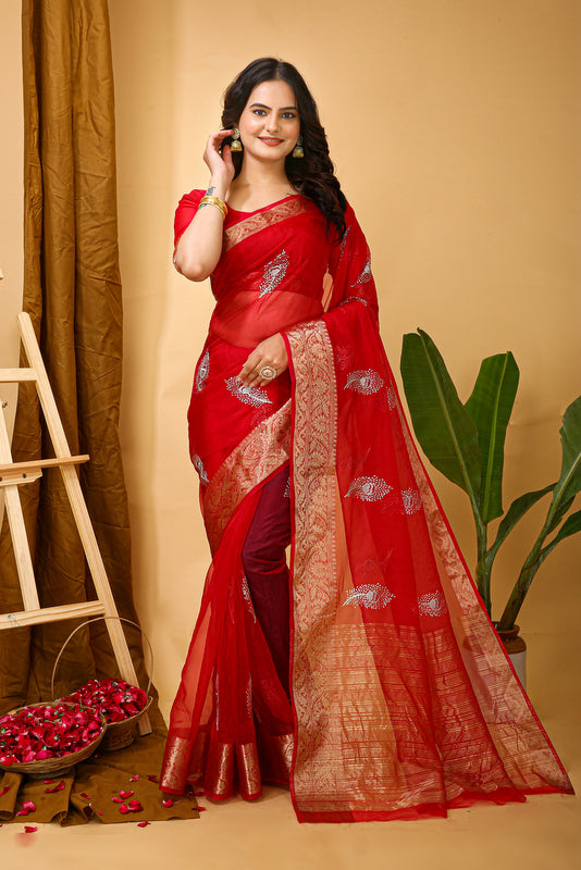 Organza Saree