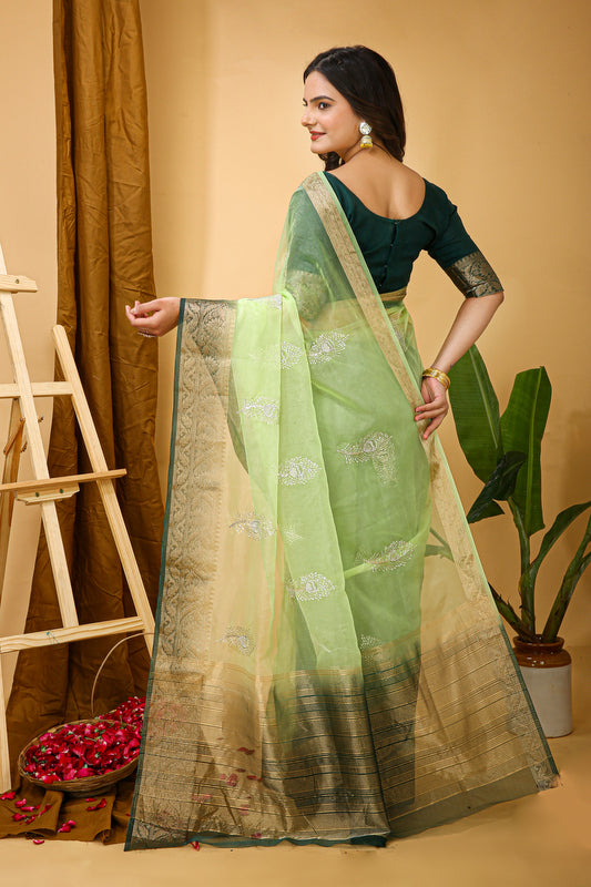 Organza Saree