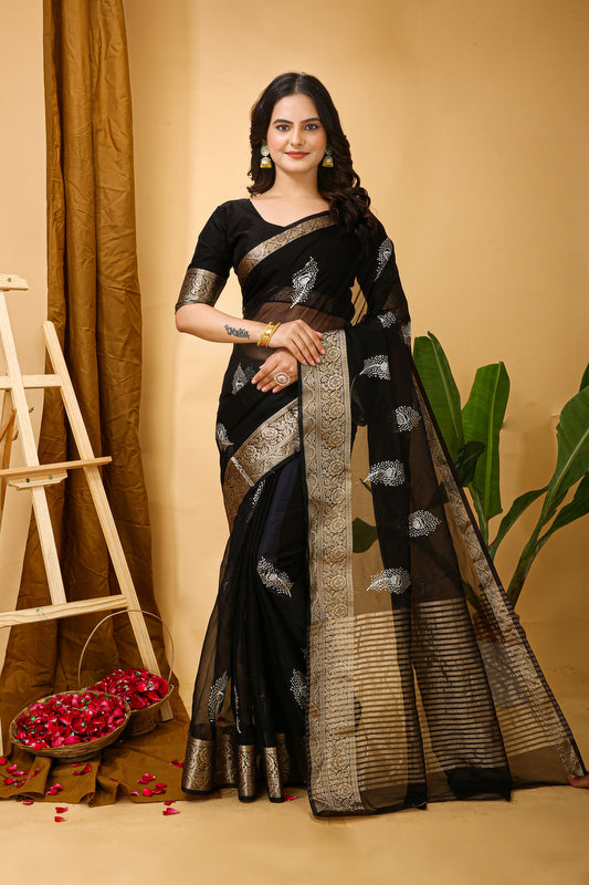 Organza Saree