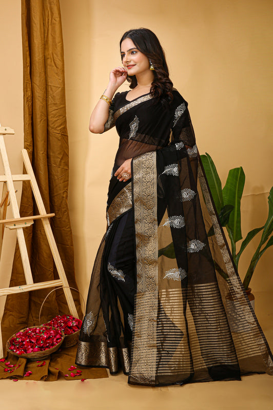 Organza Saree