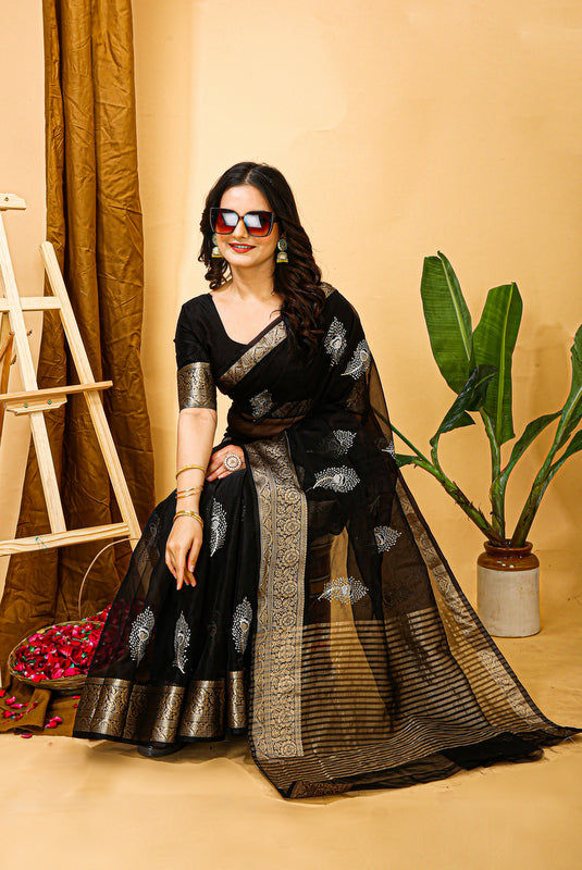 Organza Saree