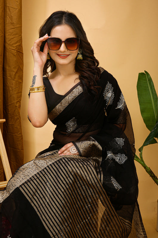 Organza Saree