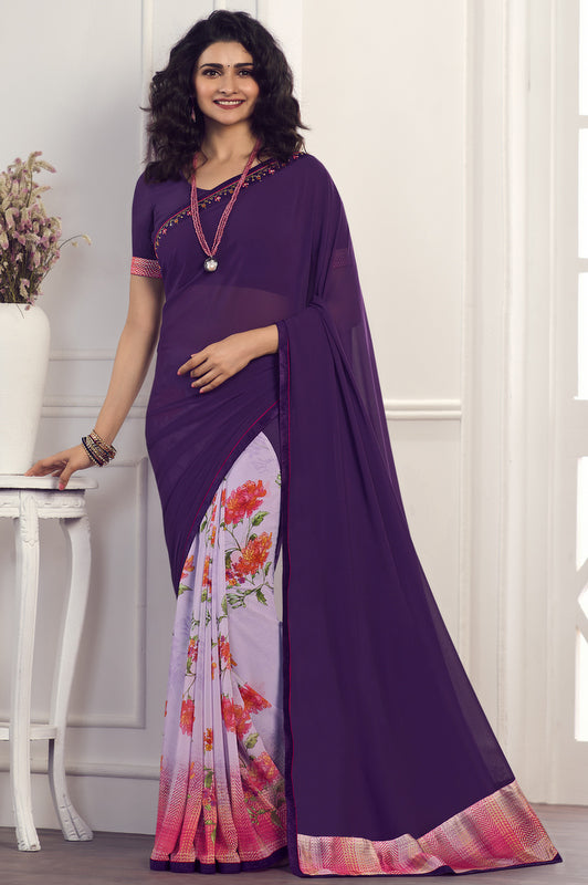 Georgette Saree