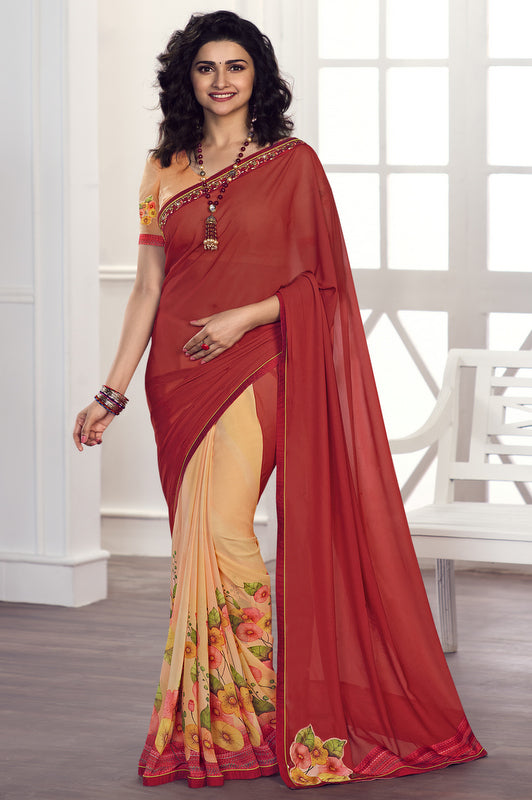 Georgette Saree
