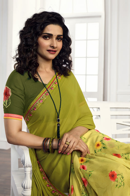 Georgette Saree