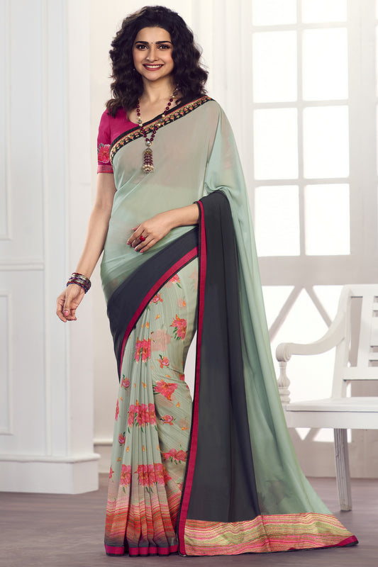 Georgette Saree