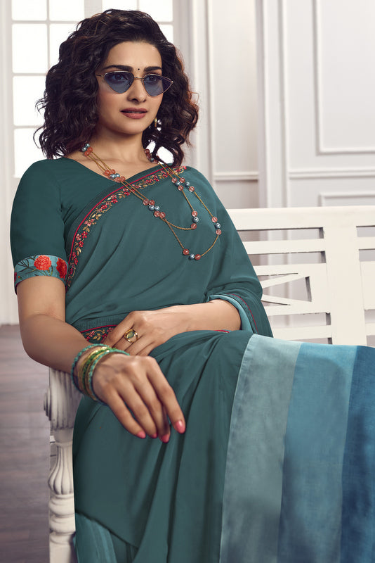 Georgette Saree