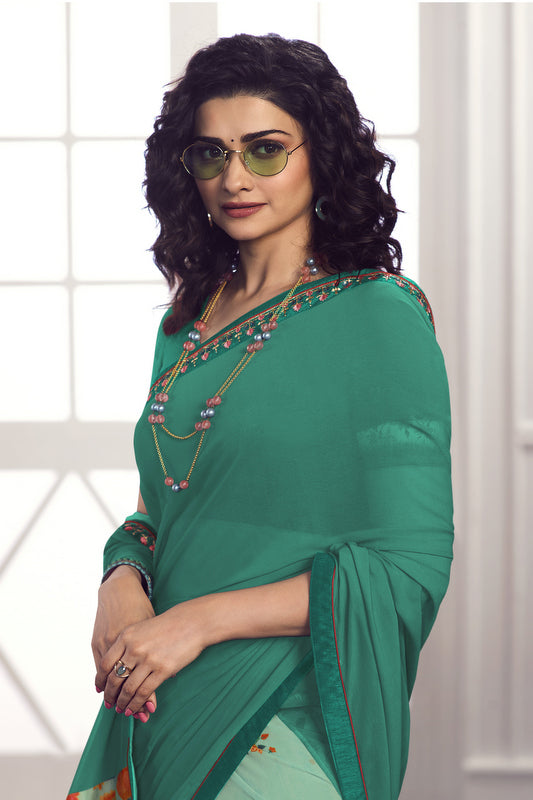 Georgette Saree