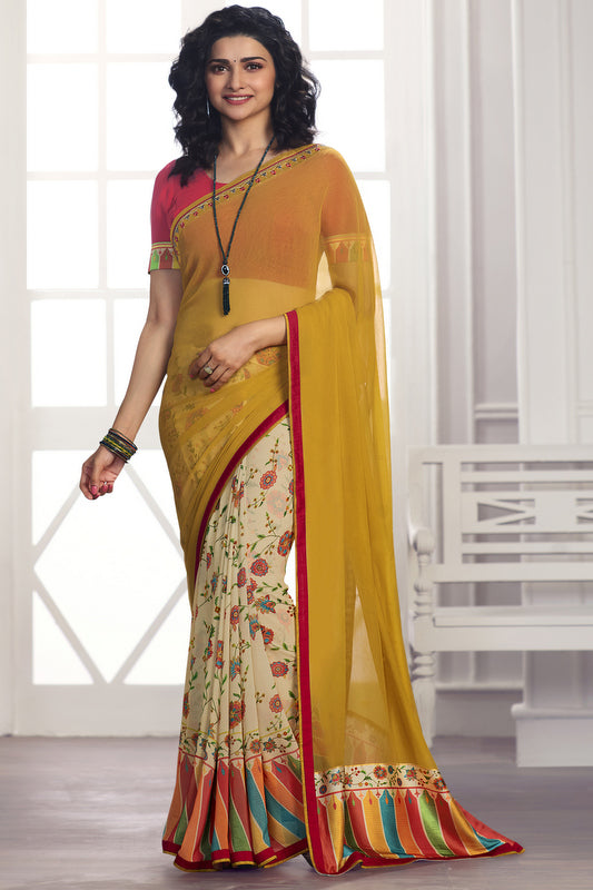 Georgette Saree