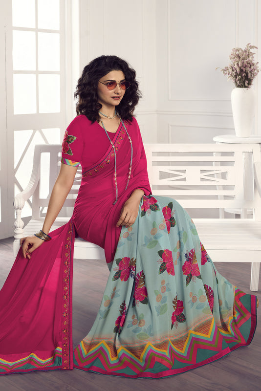 Georgette Saree