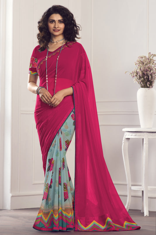 Georgette Saree