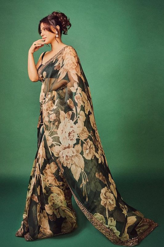 Organza Saree