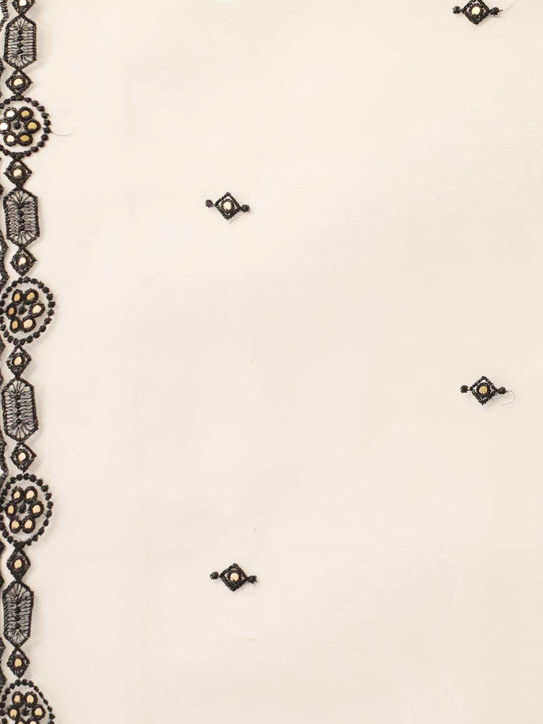 White Embroidered Kurta Set with Dupatta