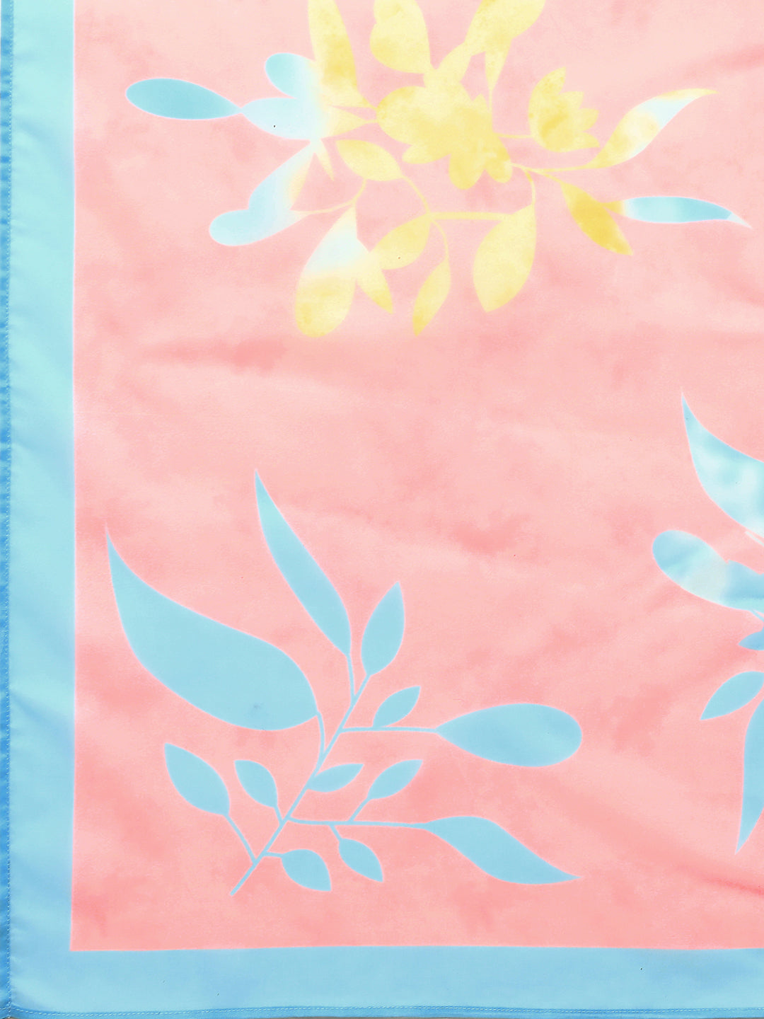 Pink Embroidered A-line Kurta Set with Printed Dupatta