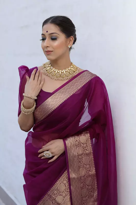 Organza Saree