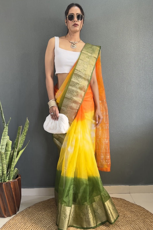 Organza Saree