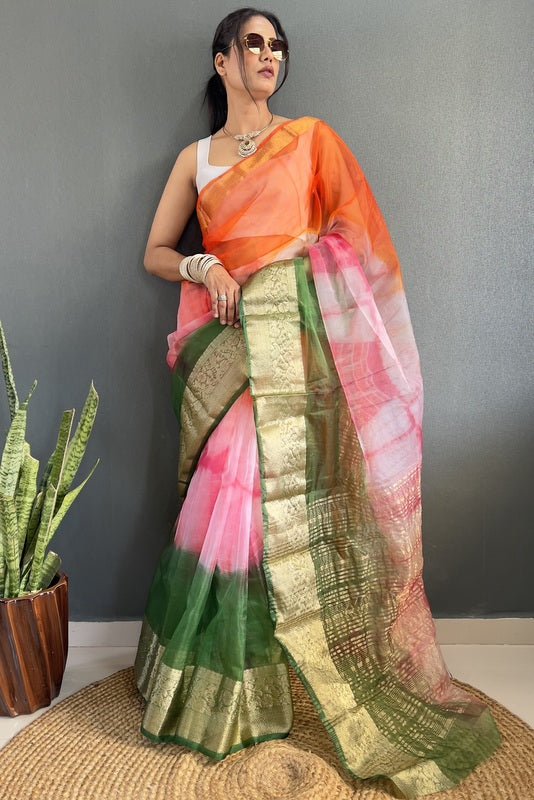 Organza Saree