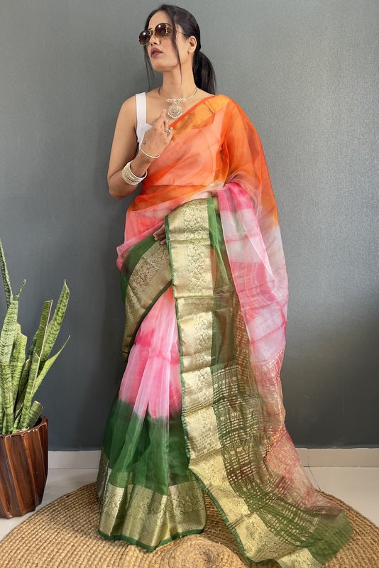 Organza Saree