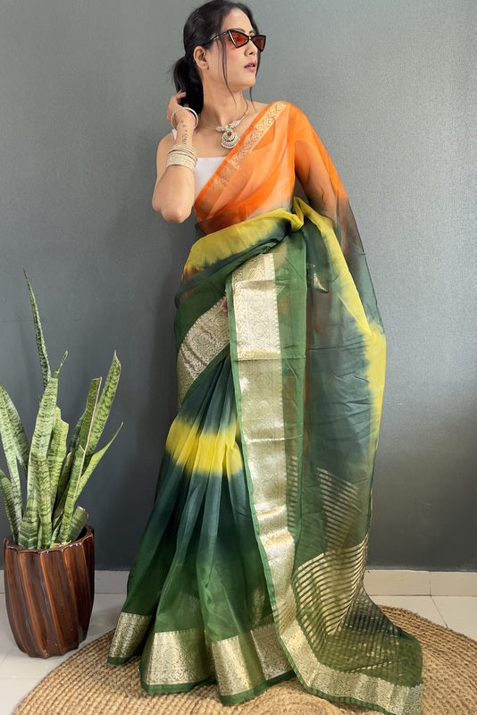 Organza Saree
