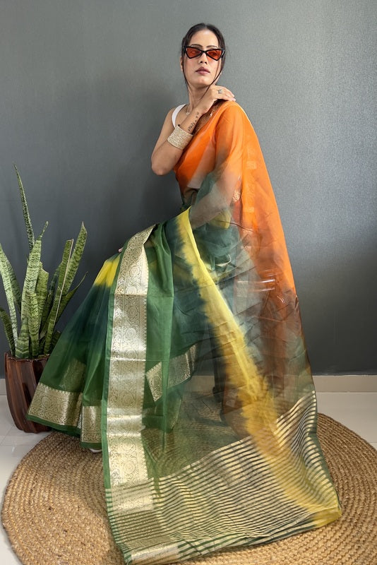 Organza Saree