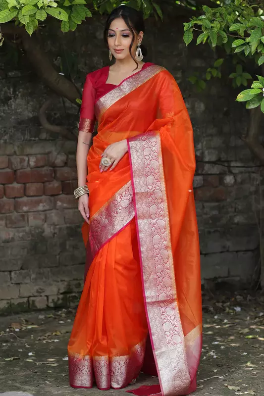 Organza Saree