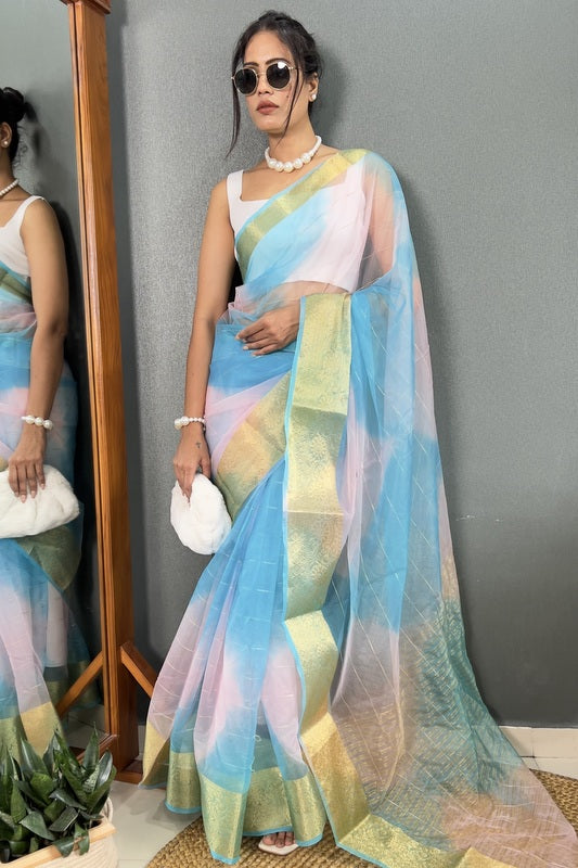 Organza Saree
