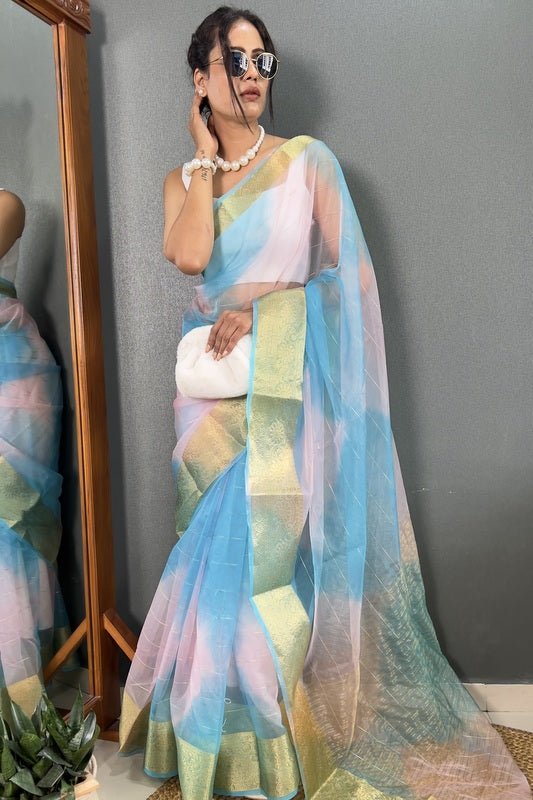 Organza Saree