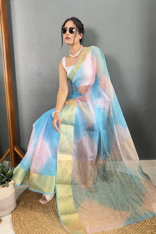 Organza Saree