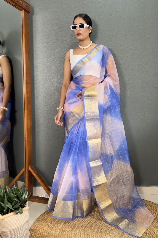 Organza Saree