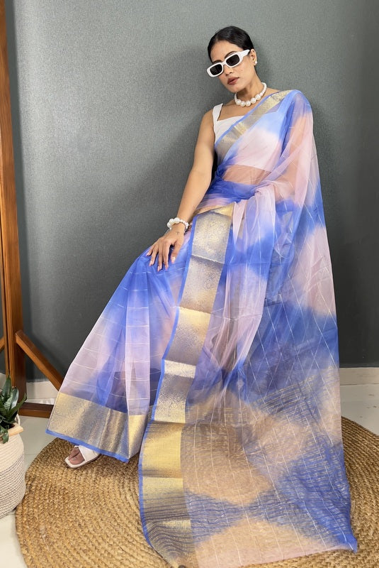 Organza Saree