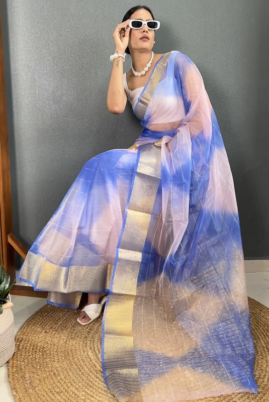 Organza Saree