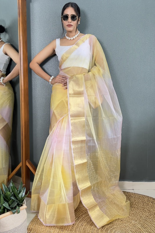 Organza Saree