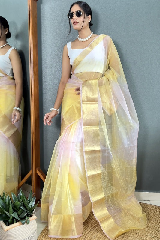 Organza Saree