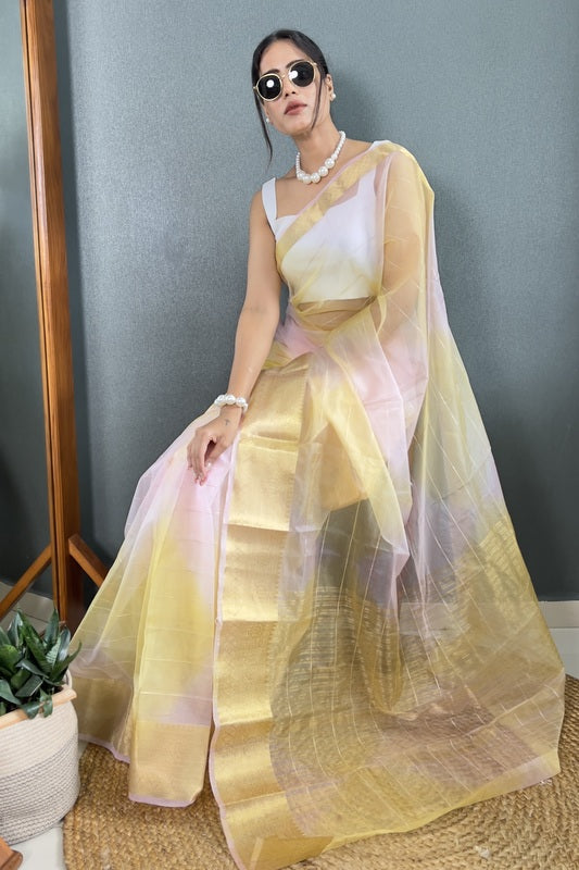 Organza Saree