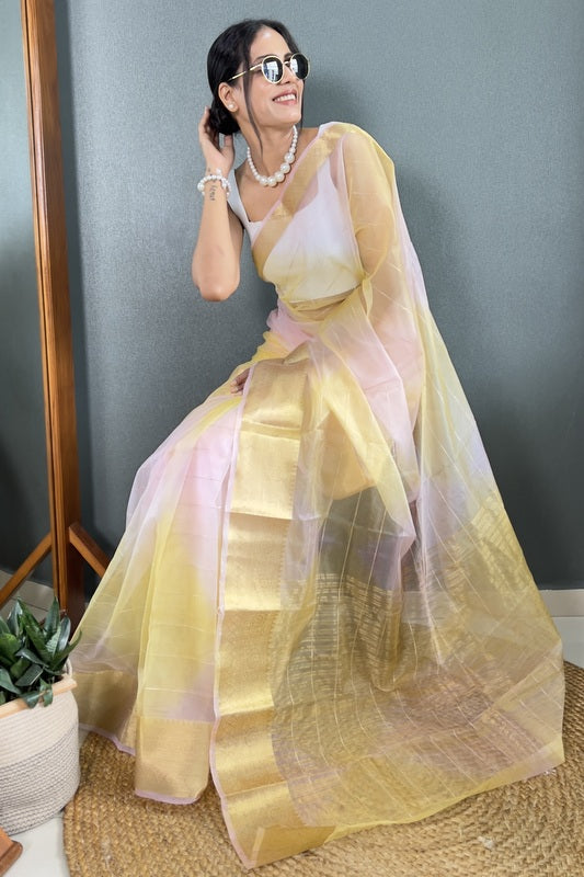 Organza Saree