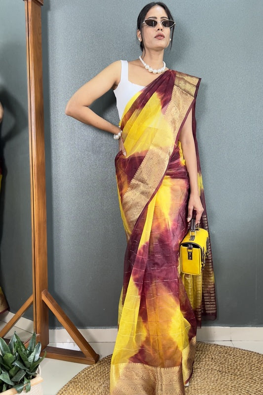 Organza Saree