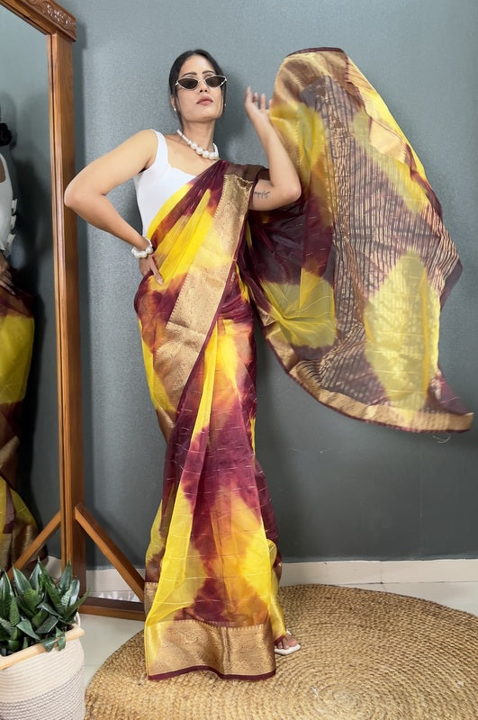 Organza Saree