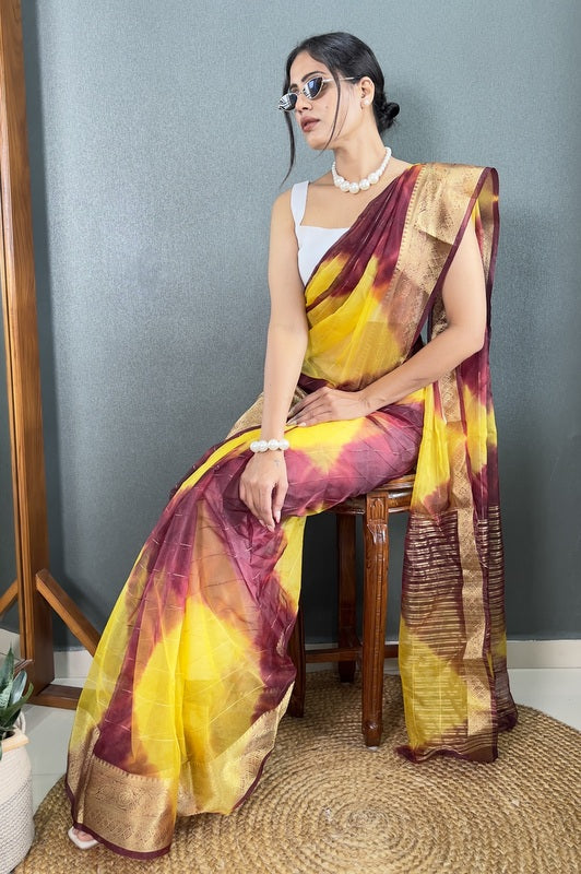 Organza Saree