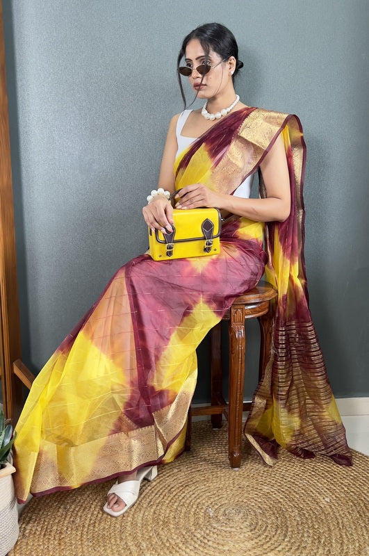 Organza Saree