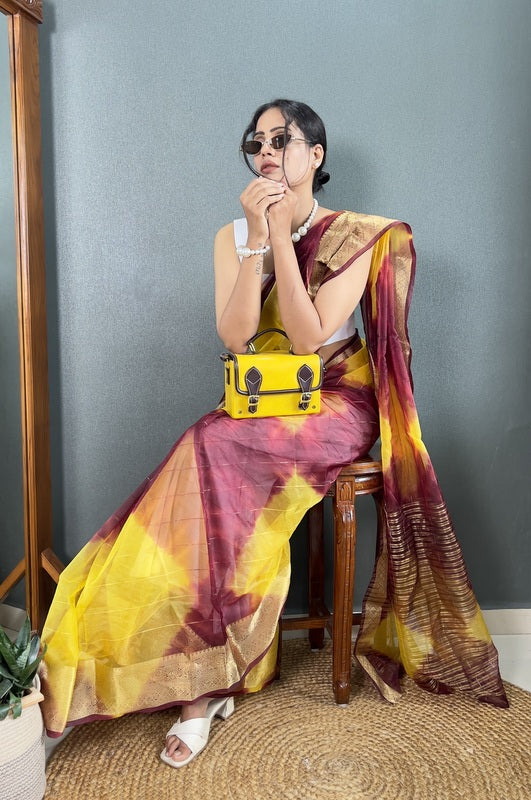 Organza Saree
