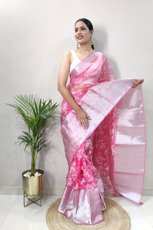 Organza Saree