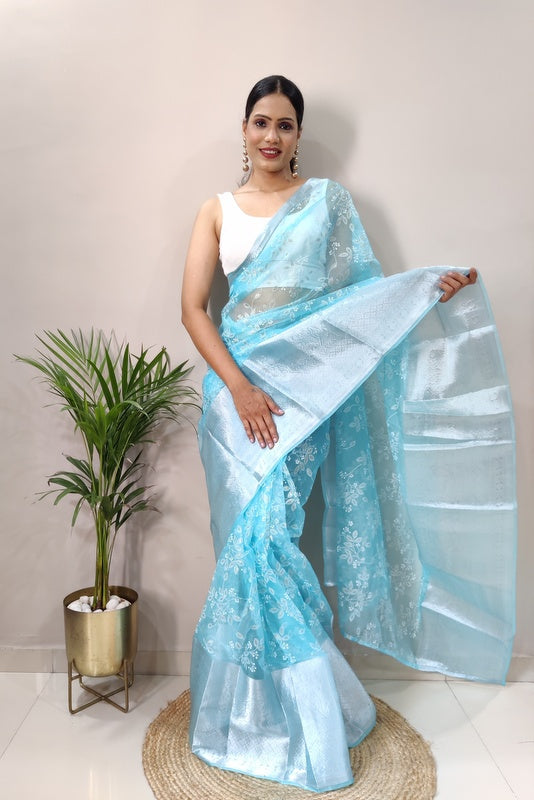 Organza Saree
