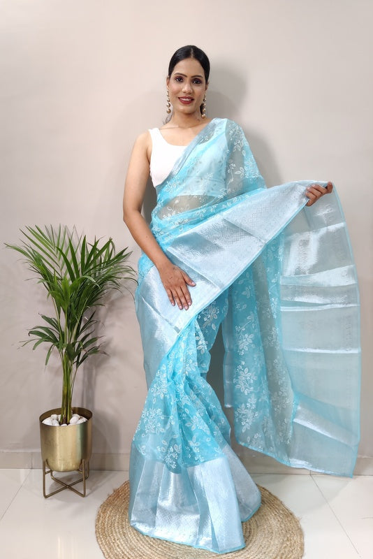 Organza Saree