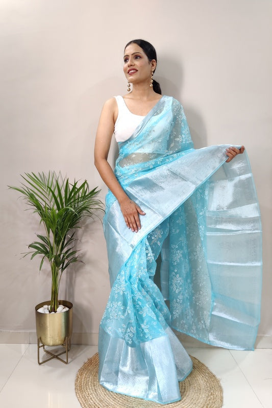 Organza Saree