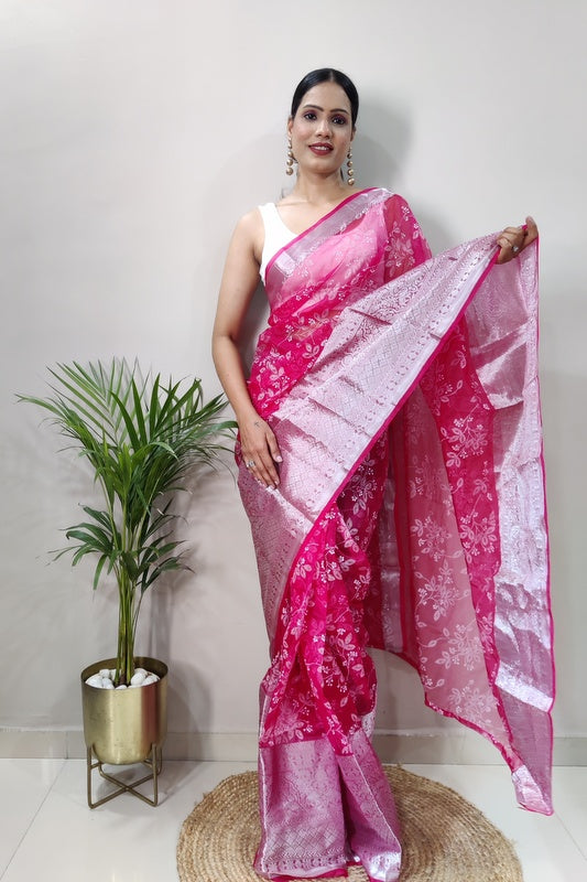 Organza Saree