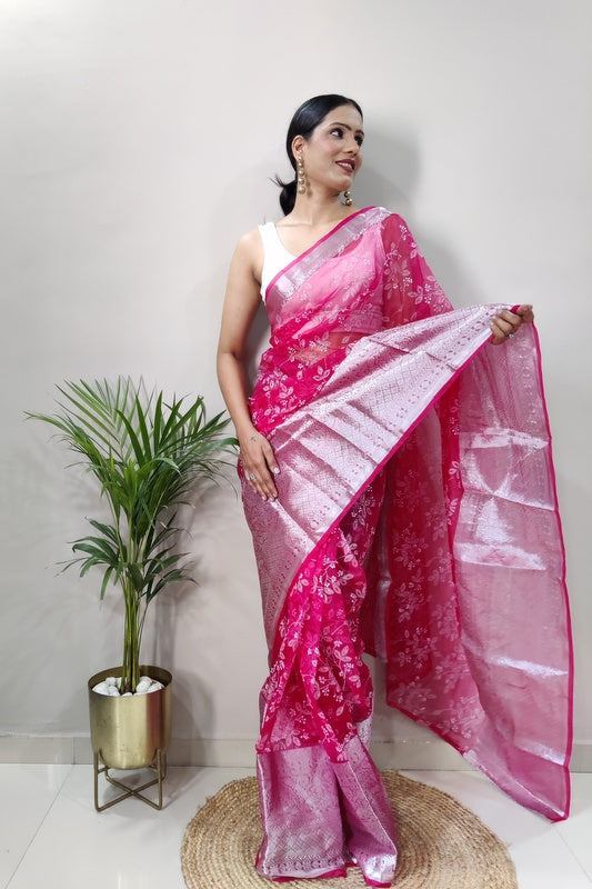 Organza Saree