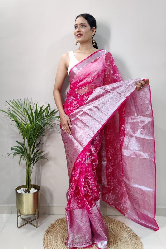 Organza Saree
