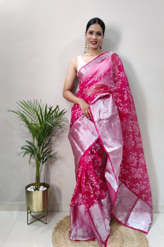 Organza Saree