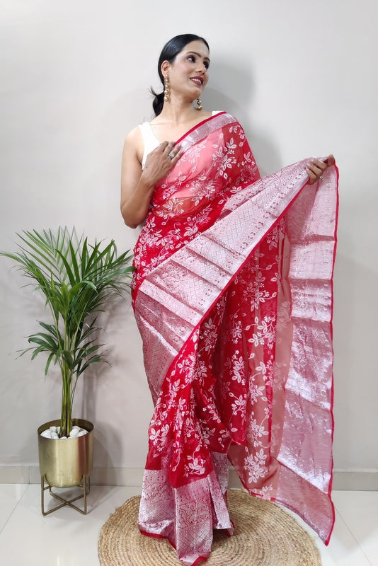 Organza Saree