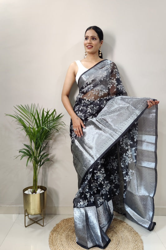 Organza Saree